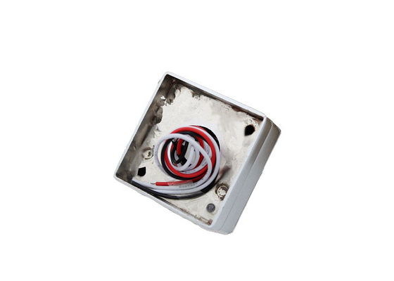 Square Illuminated Push Button Switch , Normally Open Automatic Door Button