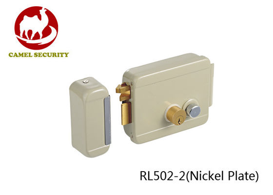 Single Connected Rim Cylinder Lock With Keys , Door Rim Lock 1.5kg Weight