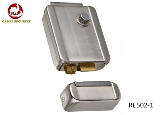 Fail Secure Electric Bolt Lock Single Cylinder Rim Lock Pulse To Open RL502-1