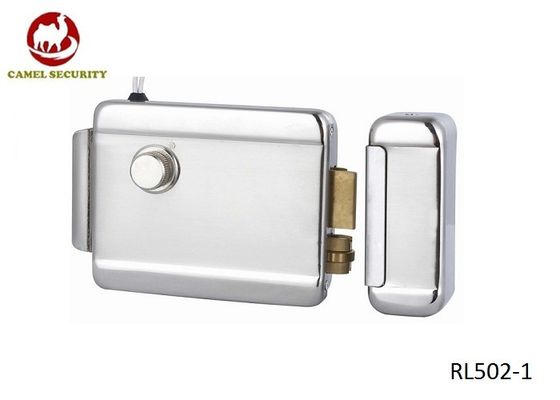 Fail Secure Electric Bolt Lock Single Cylinder Rim Lock Pulse To Open RL502-1